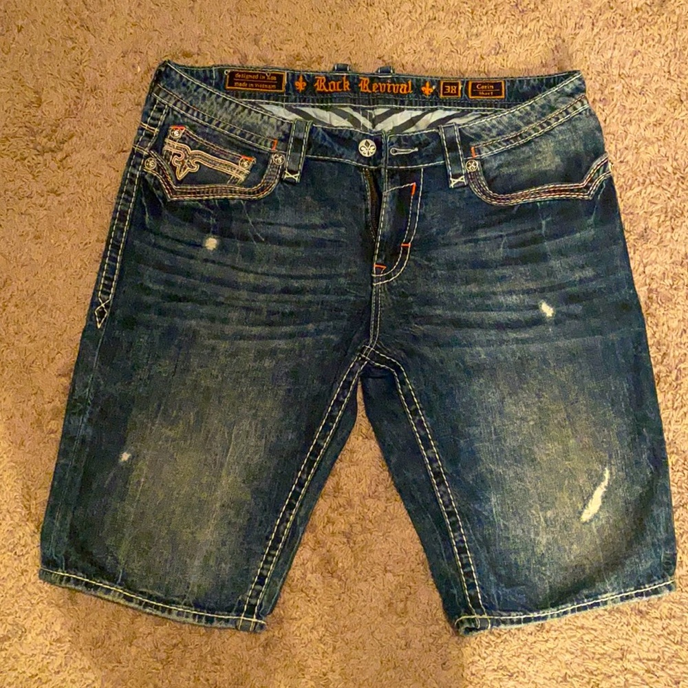 Rock Revival Jean Shorts